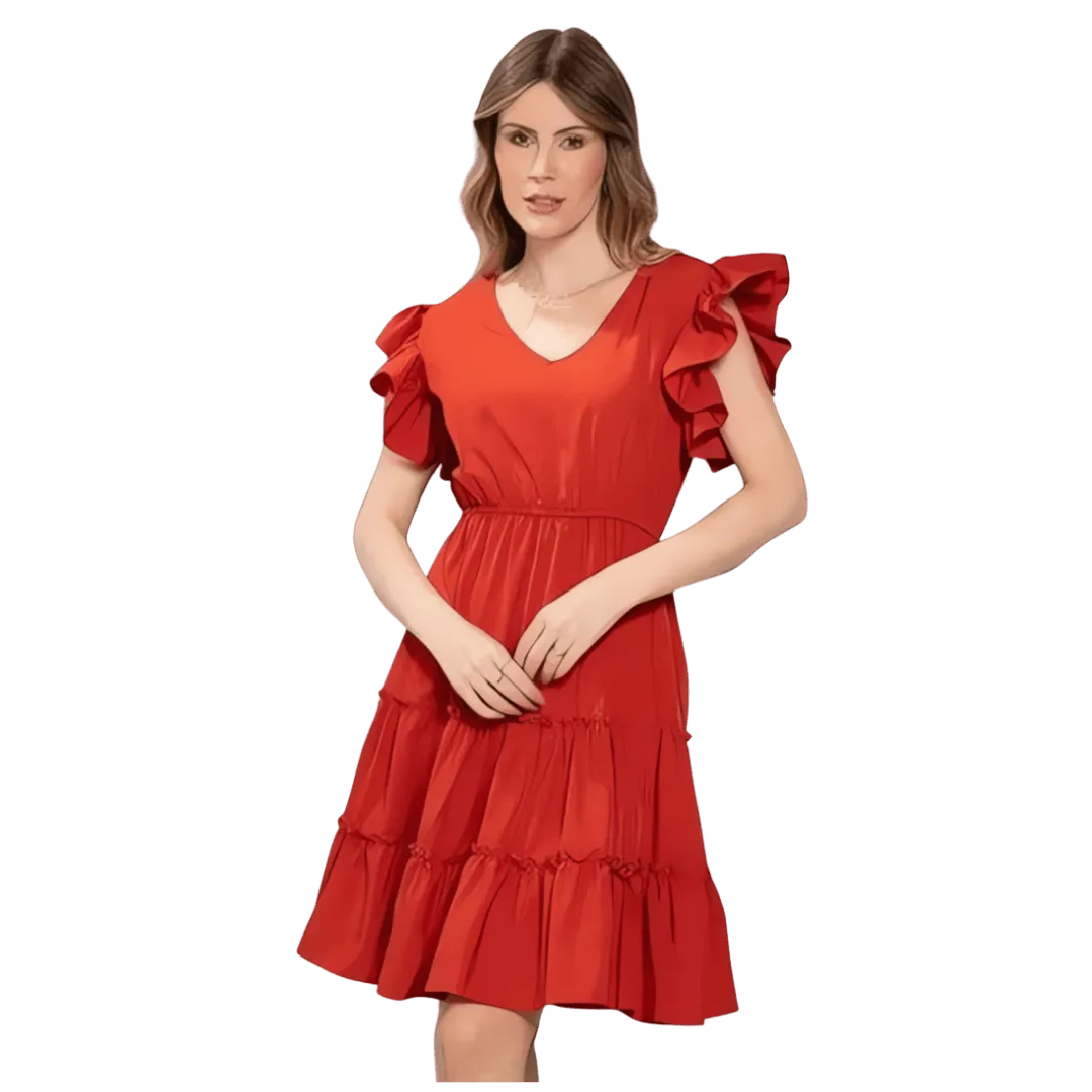 Vestido Midi Feminino Velluto